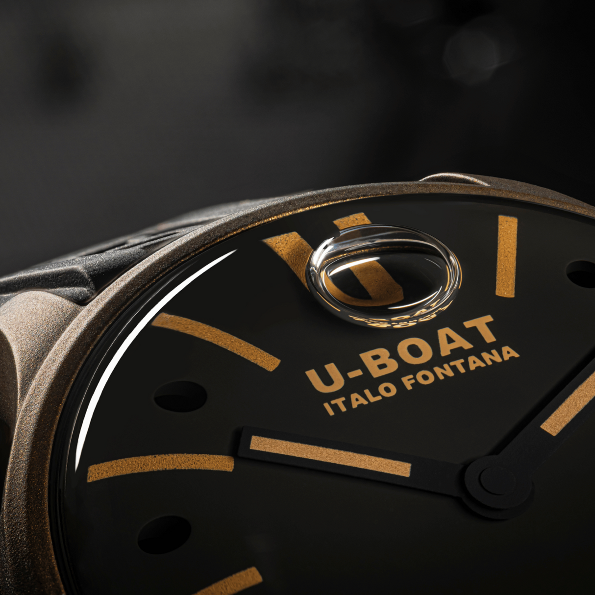 U-Boat Men’s Watch 40mm Darkmoon Vintage Oil Immersion Brown