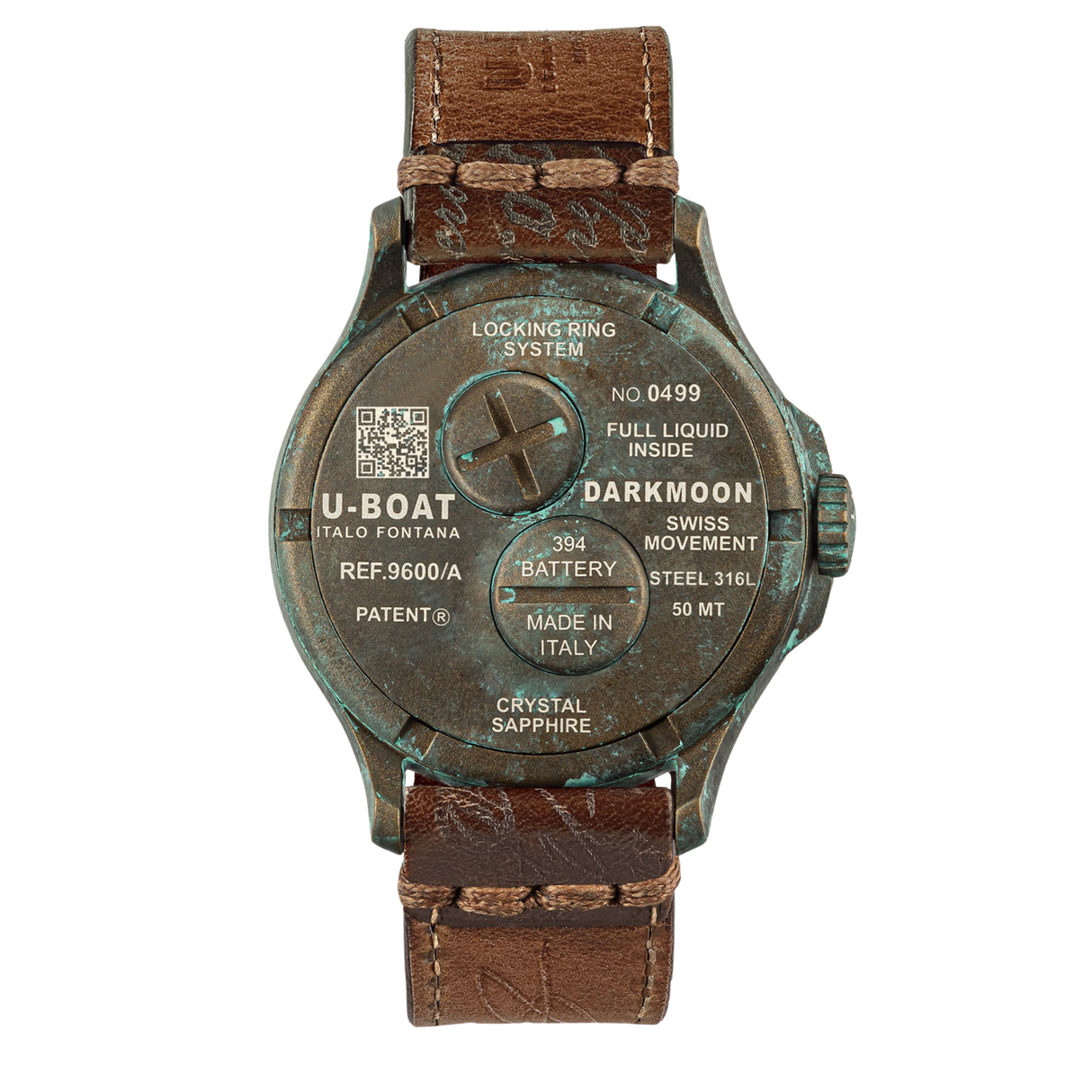 Darkmoon Men’s Watch 47mm Vintage Unico Bronze Black