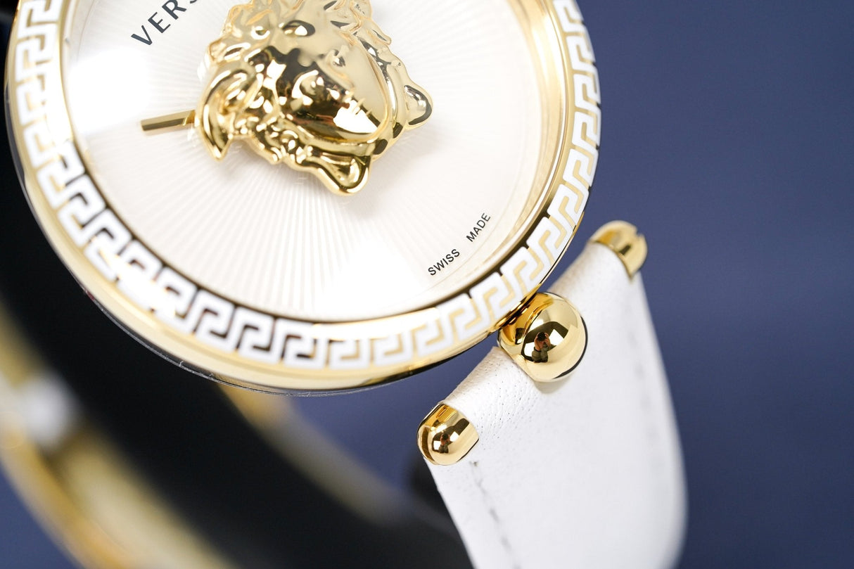 Versace Ladies Watch Palazzo Empire White Gold VECO02022 - Designer Watch Store