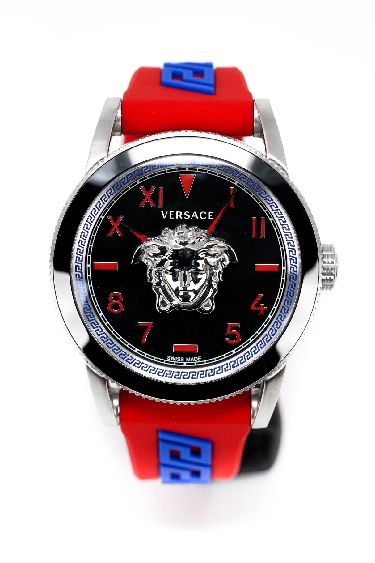 Versace Men's Watch V-Palazzo Red VE2V00622 - Designer Watch Store