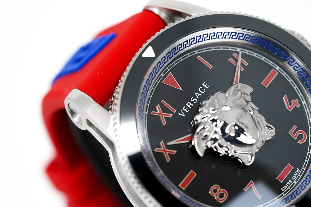 Versace Men's Watch V-Palazzo Red VE2V00622 - Designer Watch Store