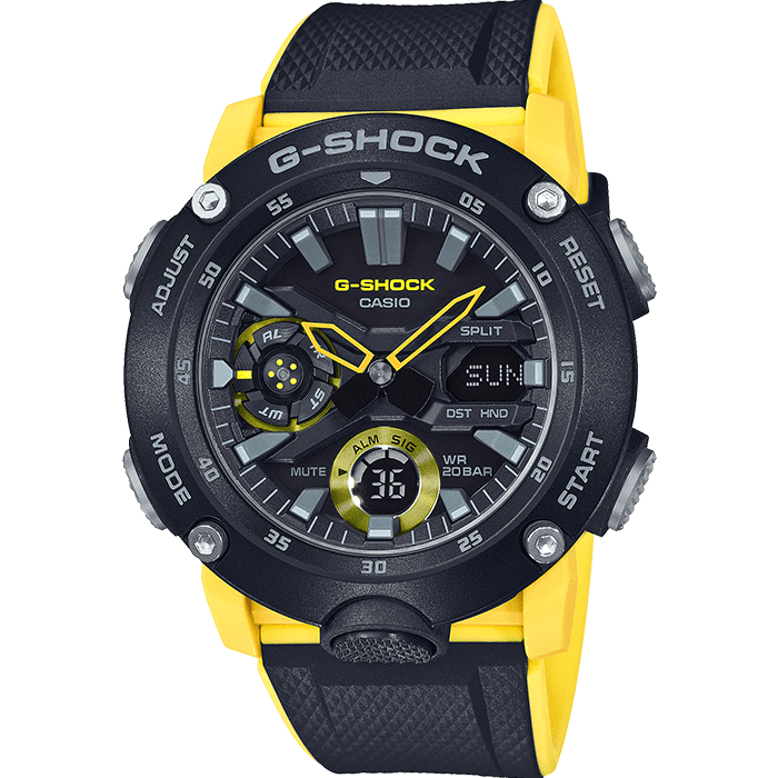 Watches - Casio G-Shock Men's Black Watch GA-2000-1A9ER