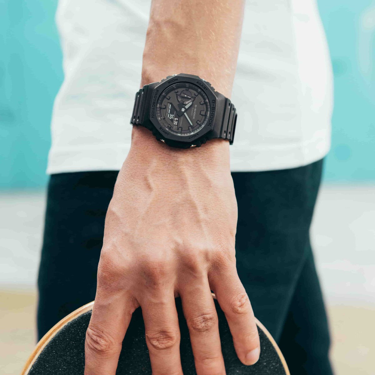 Watches - Casio G-Shock Men's Black Watch GA-2100-1A1ER