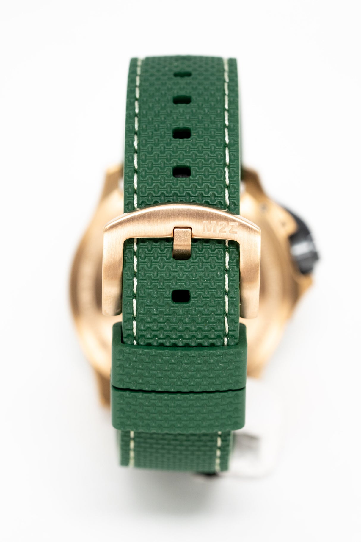 M2Z Men's Watch Diver 200 Green/Rose Gold 200-010