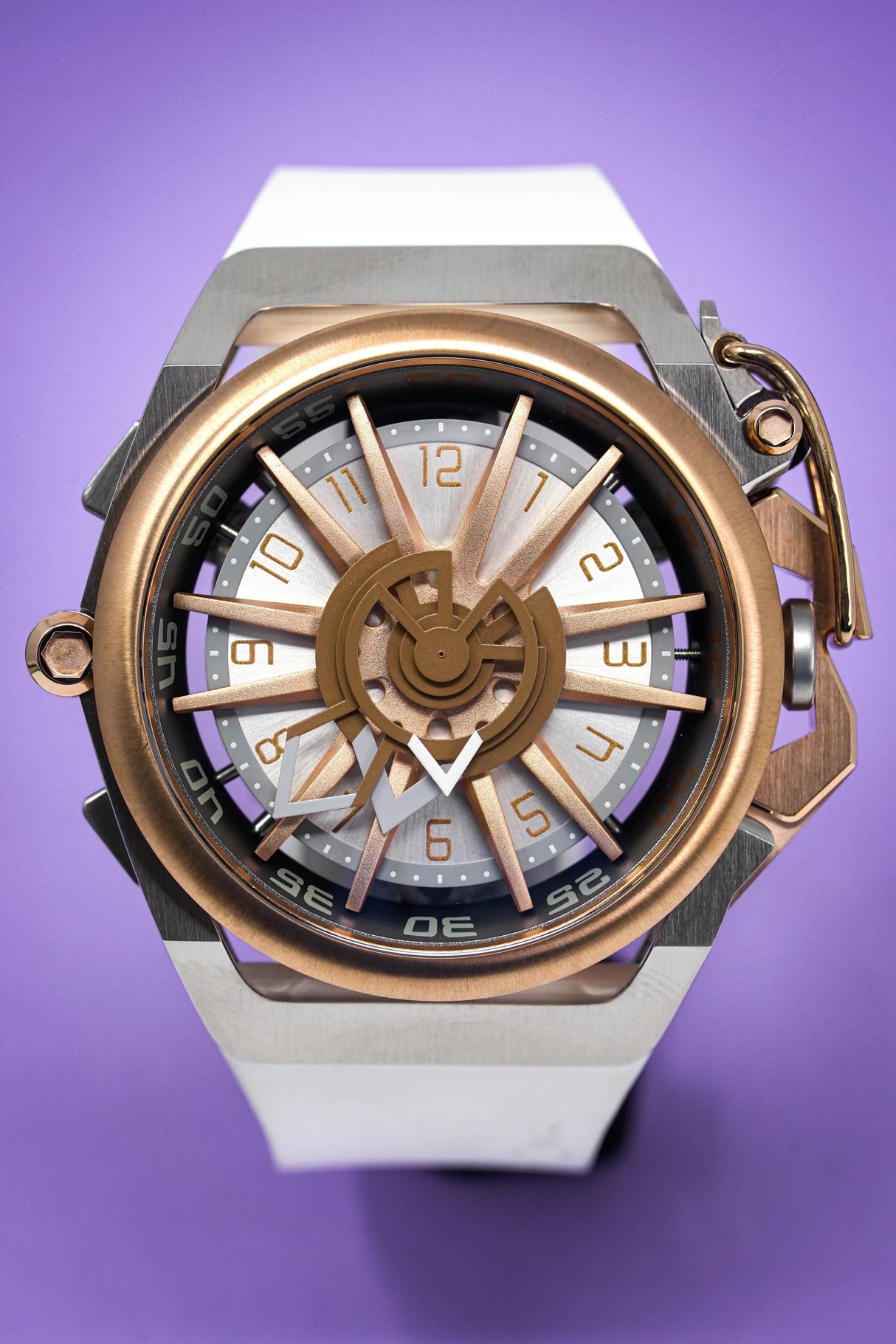 Mazzucato Reversible RIM White Rose Gold