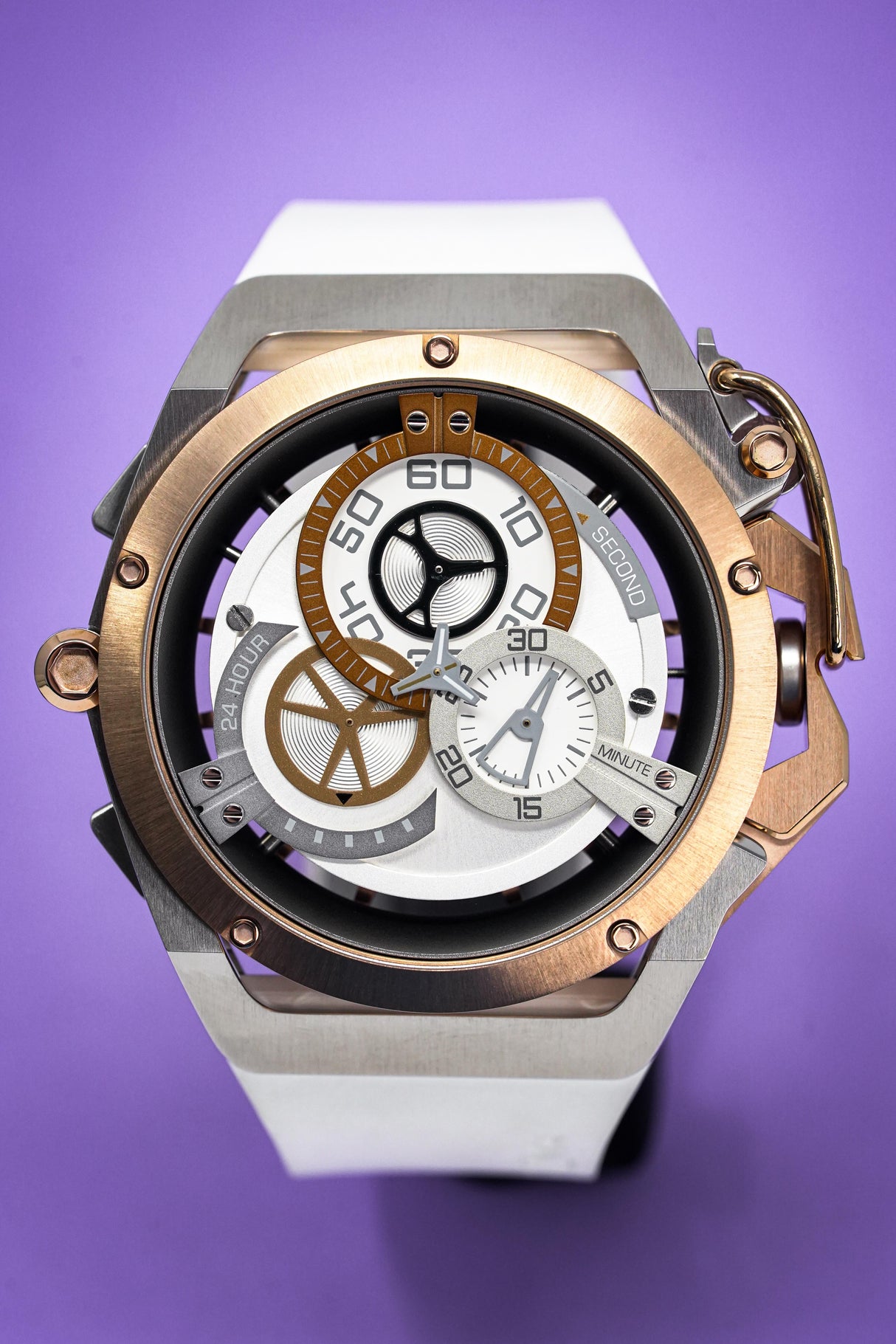 Mazzucato Reversible RIM White Rose Gold