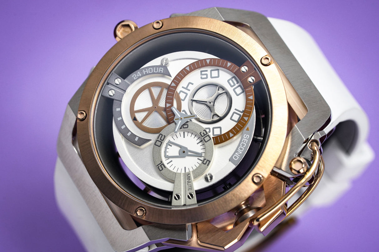 Mazzucato Reversible RIM White Rose Gold