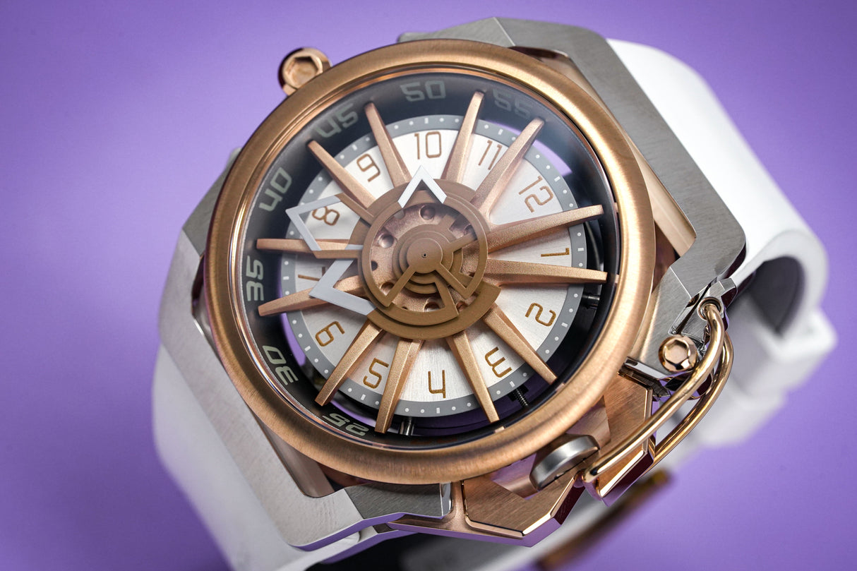 Mazzucato Reversible RIM White Rose Gold