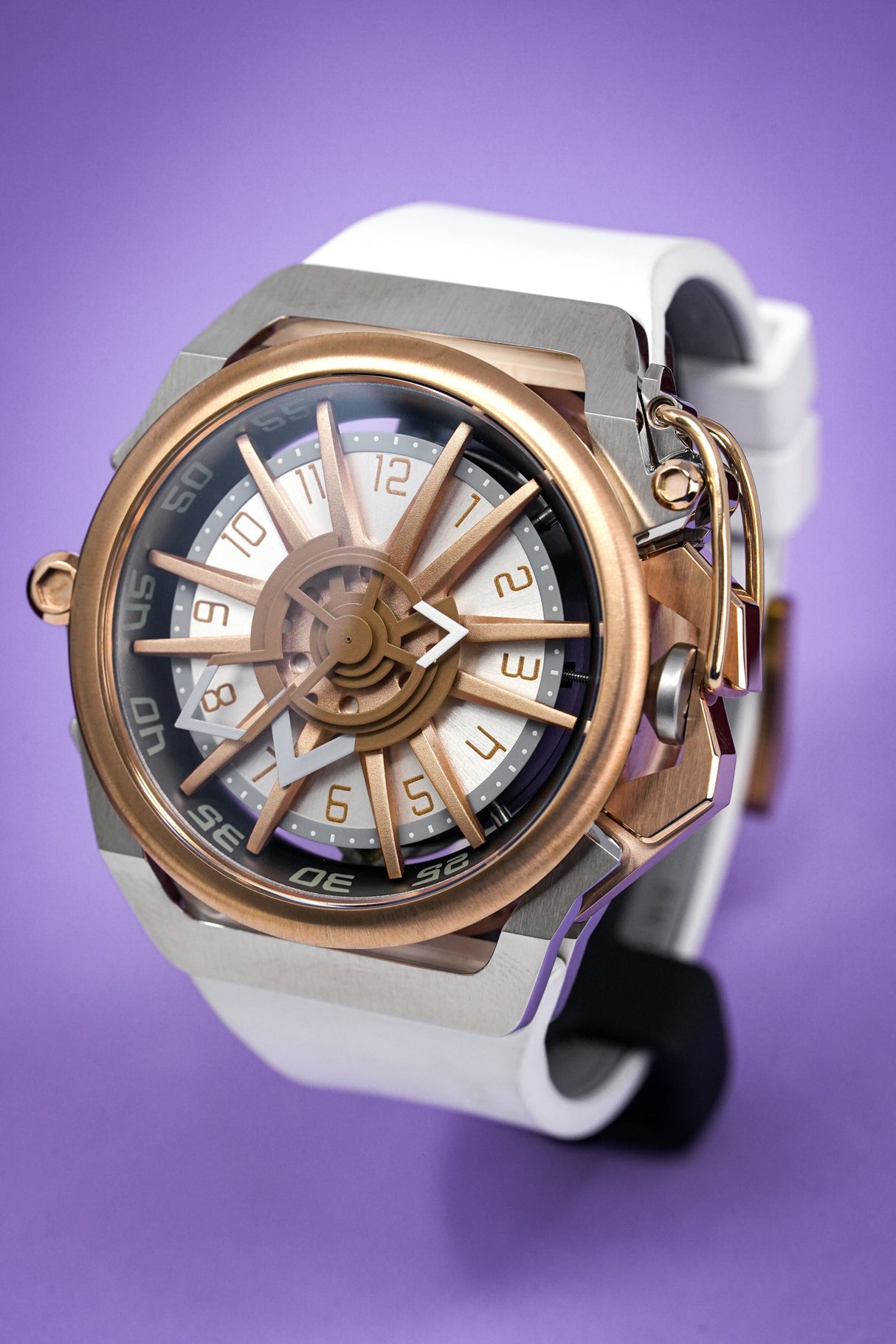 Mazzucato Reversible RIM White Rose Gold