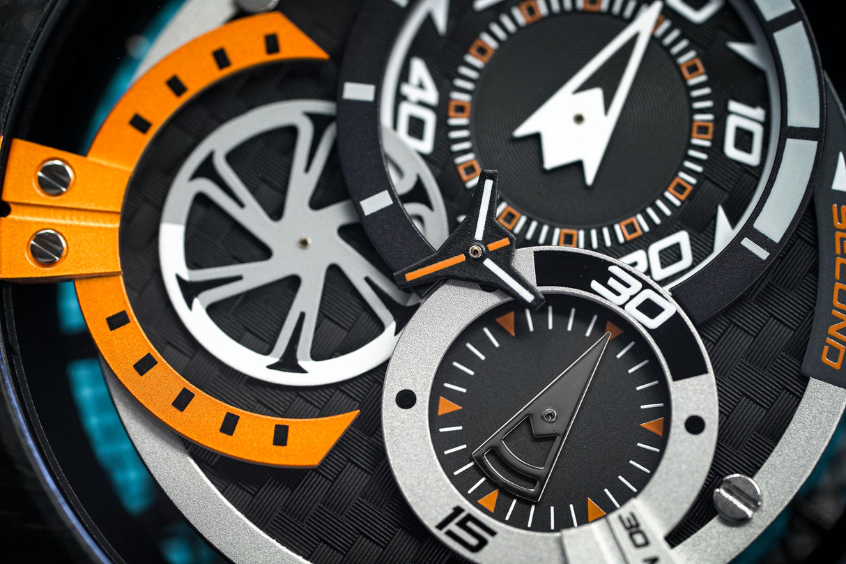 Mazzucato Reversible Monza Orange Limited Edition F1-GYBLK