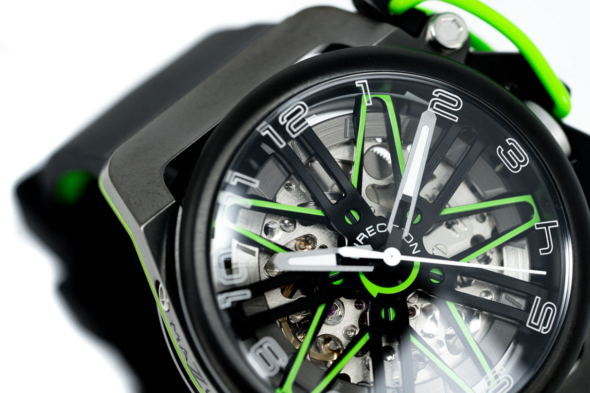Mazzucato Watch Automatic RIM GT Green GT7-GR
