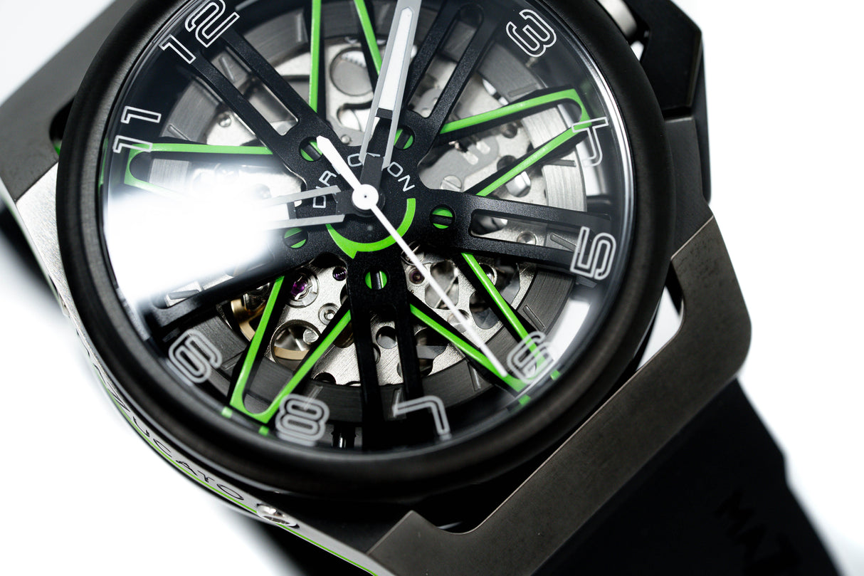 Mazzucato Watch Automatic RIM GT Green GT7-GR