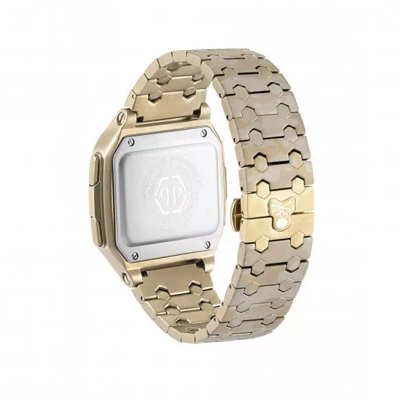 Philipp Plein Unisex Watch Hyper Shock Gold Camo PWHAA1021