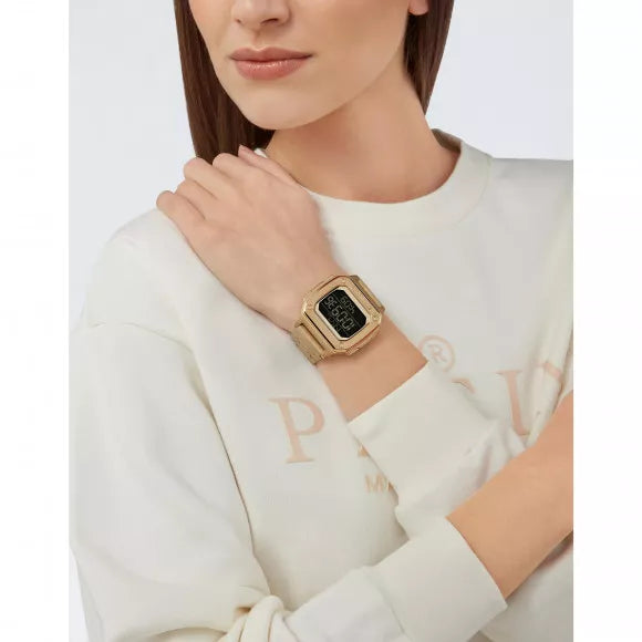 Philipp Plein Unisex Watch Hyper Shock Gold Camo PWHAA1021