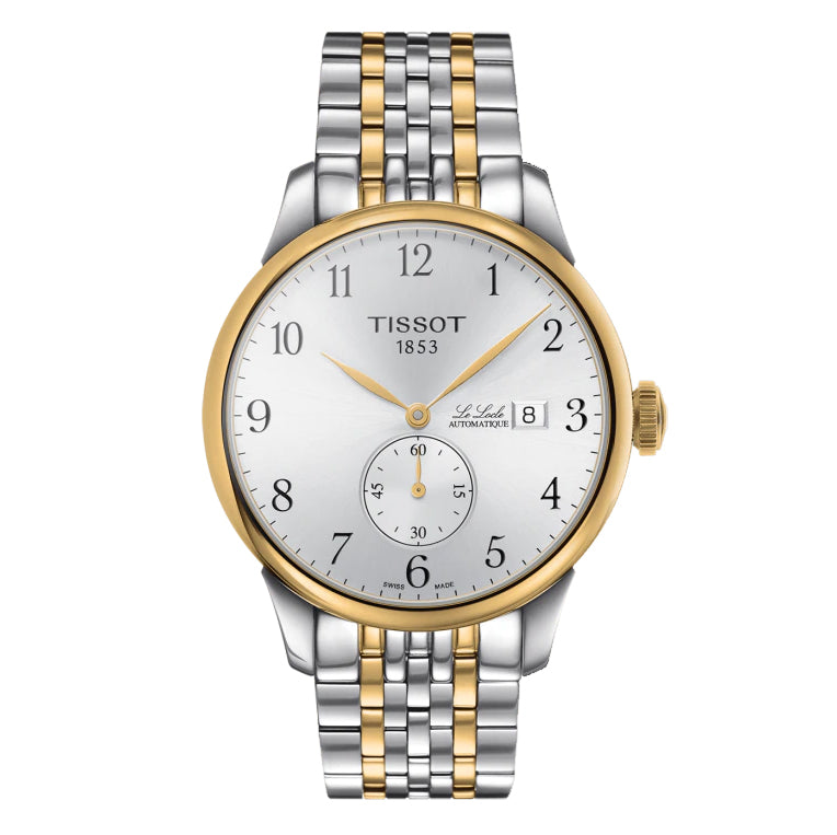 Tissot Automatic Men's Watch Le Locle Small Seconds Two-Tone T0064282203200