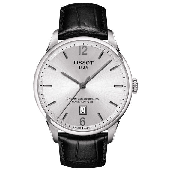 Tissot Men's Automatic Watch Chemin Des Tourelles Black T0994071603700