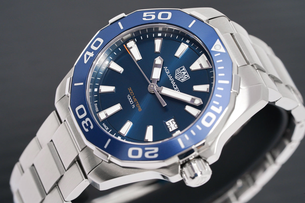 Tag Heuer Watch Aquaracer Blue 41mm WAY111C.BA0928