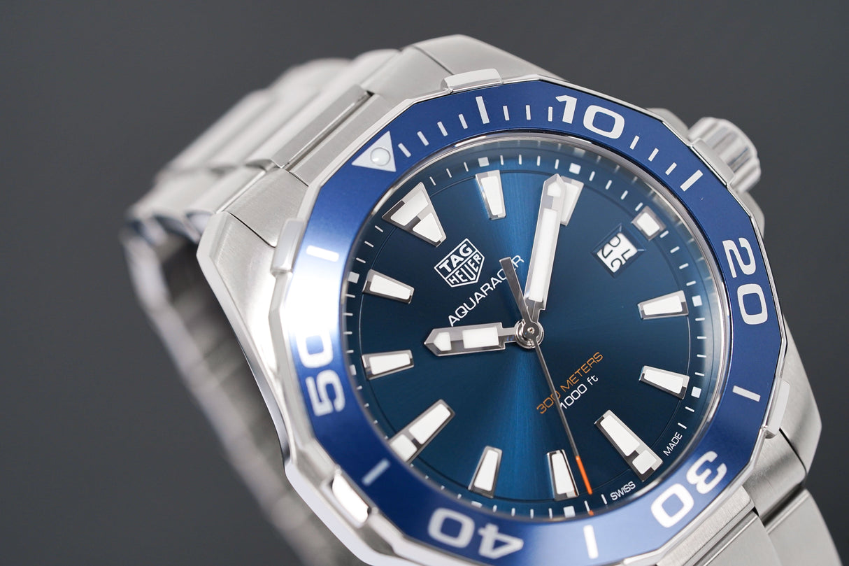 Tag Heuer Watch Aquaracer Blue 41mm WAY111C.BA0928