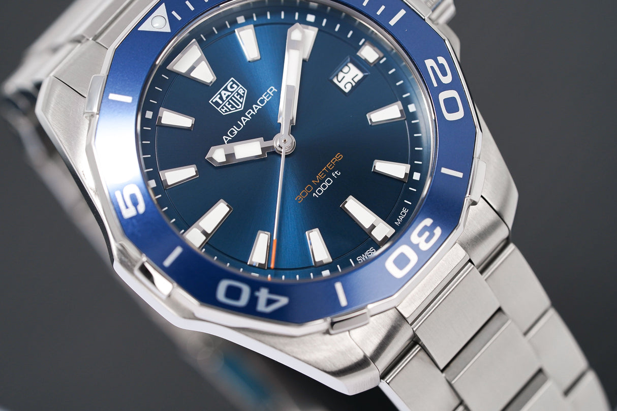 Tag Heuer Watch Aquaracer Blue 41mm WAY111C.BA0928
