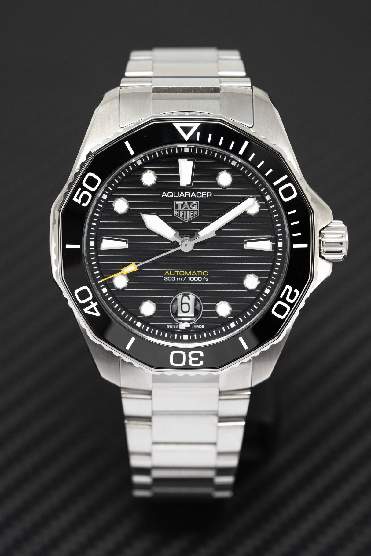 Tag Heuer Watch Automatic Aquaracer Professional 300 Black WBP201A.BA0632