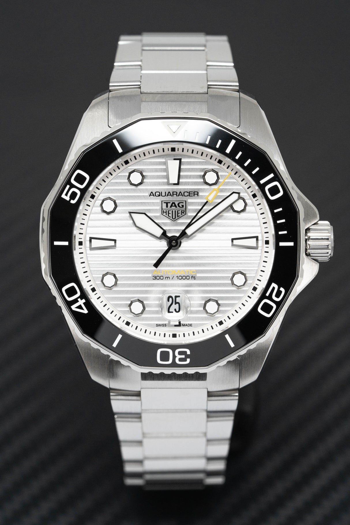 Tag Heuer Watch Automatic Aquaracer Professional 300 Silver WBP201C.BA0632