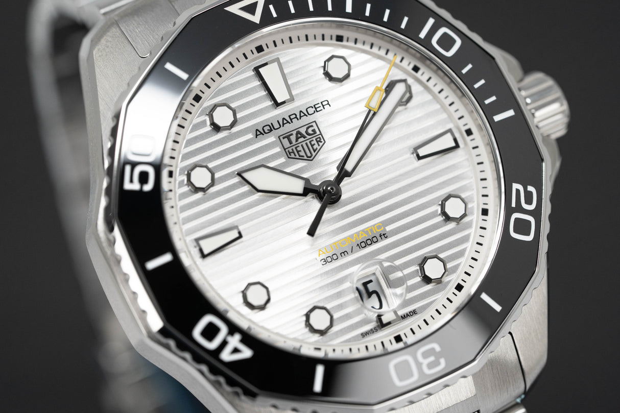 Tag Heuer Watch Automatic Aquaracer Professional 300 Silver WBP201C.BA0632