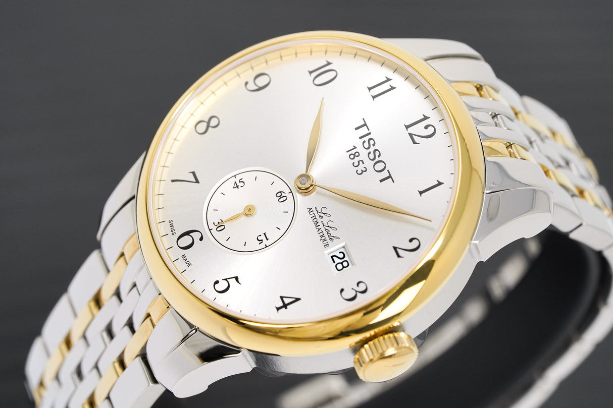 Tissot Automatic Men's Watch Le Locle Small Seconds Two-Tone T0064282203200