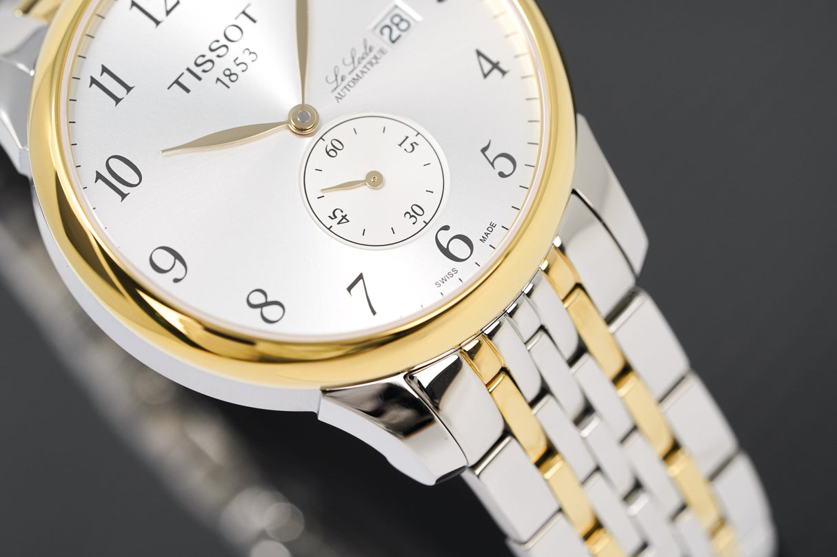 Tissot Automatic Men's Watch Le Locle Small Seconds Two-Tone T0064282203200