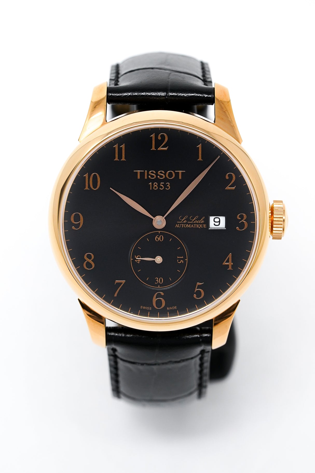 Tissot Men's Automatic Watch Le Locle Small Seconds Rose Gold T0064283605200