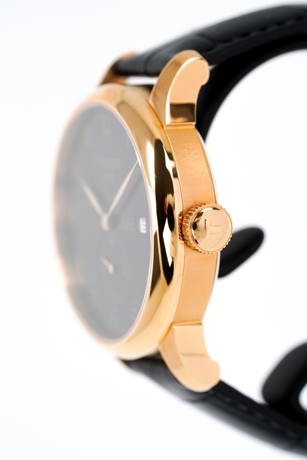 Tissot Men's Automatic Watch Le Locle Small Seconds Rose Gold T0064283605200