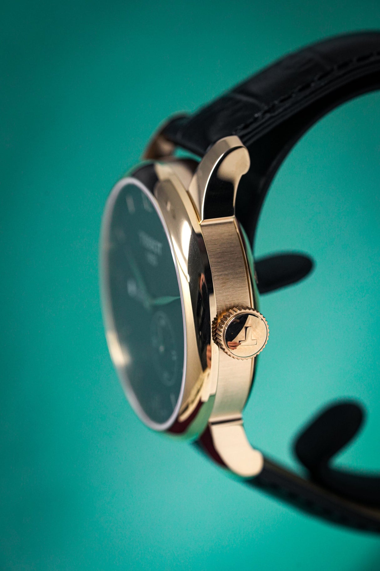 Tissot Men's T-Classic Automatic Watch Le Locle Rose Gold