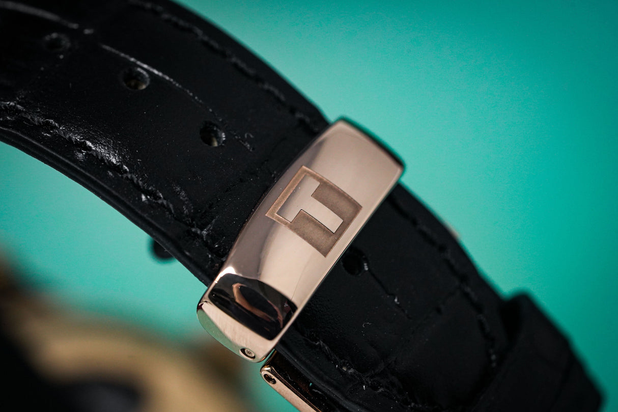 Tissot Men's T-Classic Automatic Watch Le Locle Rose Gold