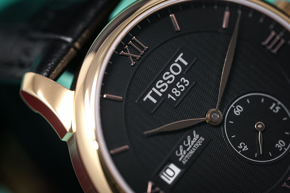 Tissot Men's T-Classic Automatic Watch Le Locle Rose Gold