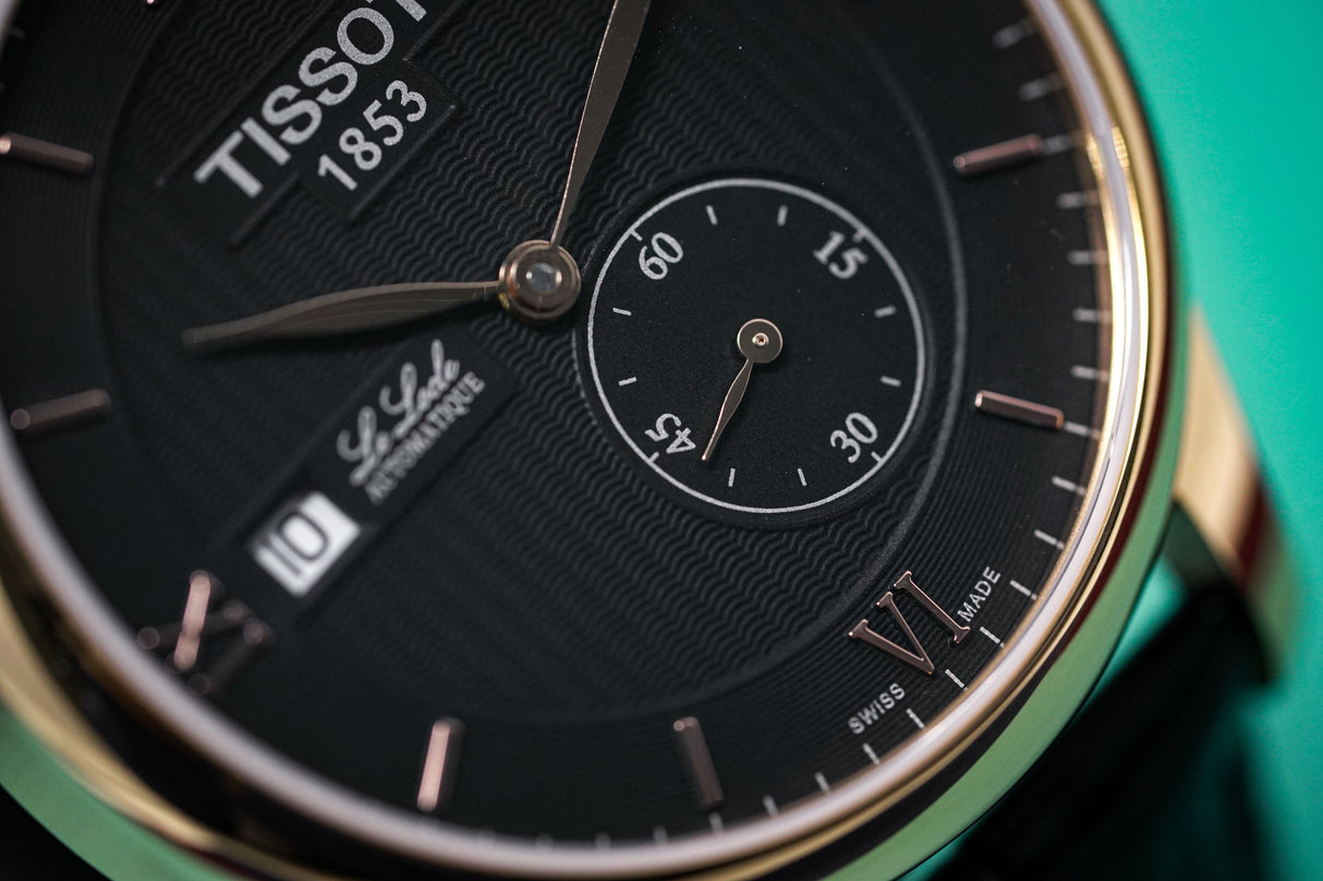 Tissot Men's T-Classic Automatic Watch Le Locle Rose Gold