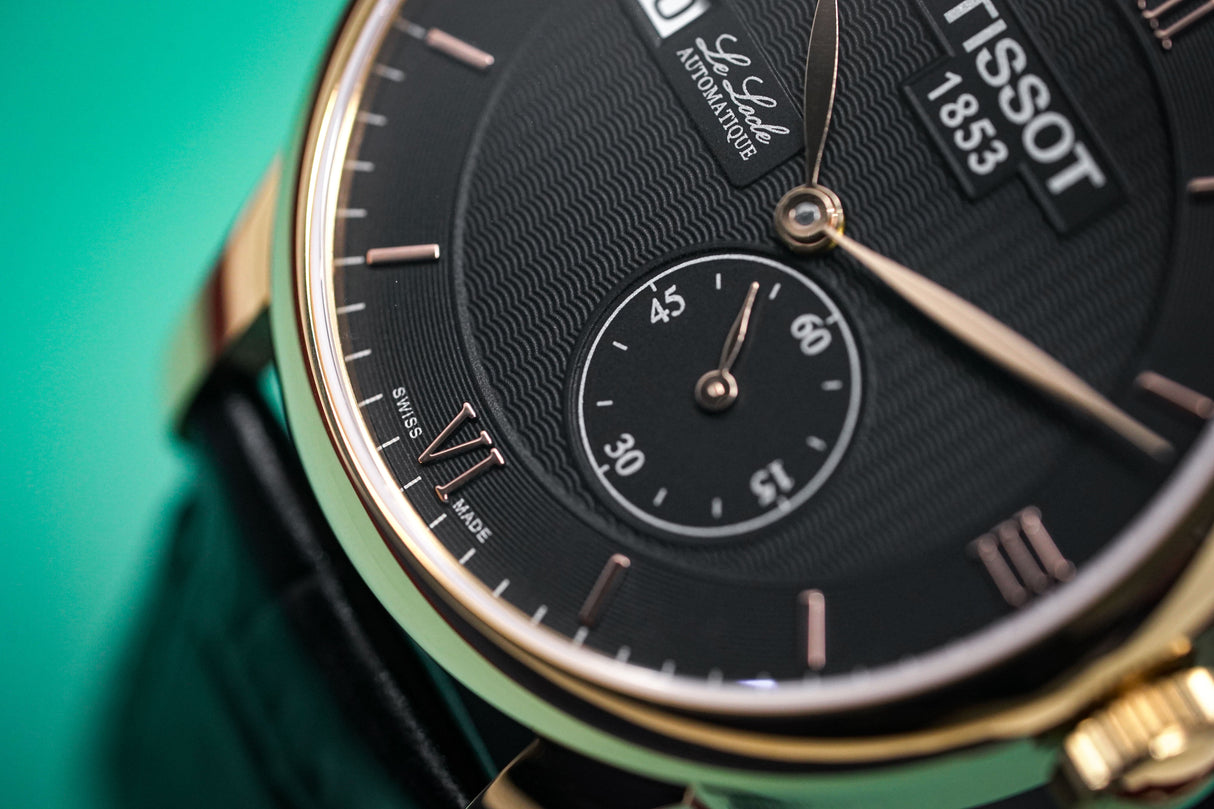 Tissot Men's T-Classic Automatic Watch Le Locle Rose Gold