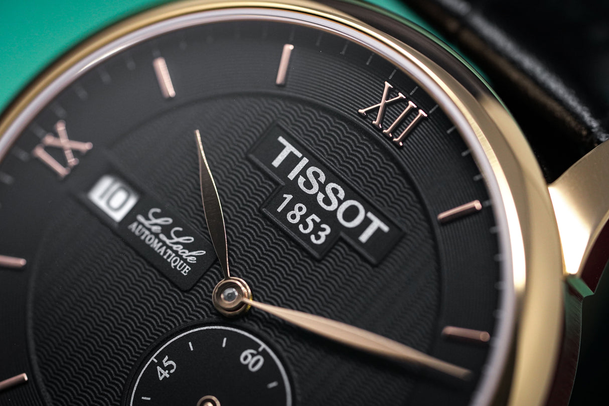 Tissot Men's T-Classic Automatic Watch Le Locle Rose Gold