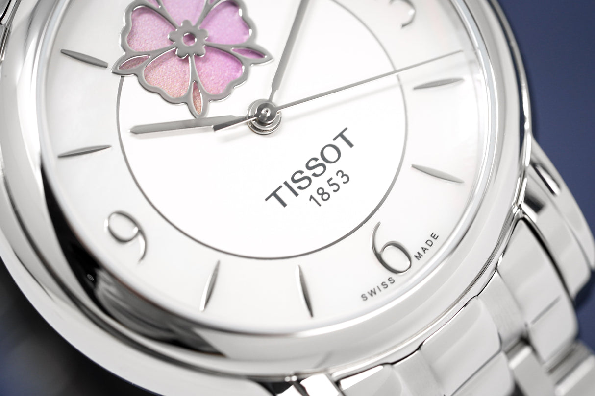 Tissot Ladies Automatic Watch Lady Heart Flower Powermatic 80 T0502071111705
