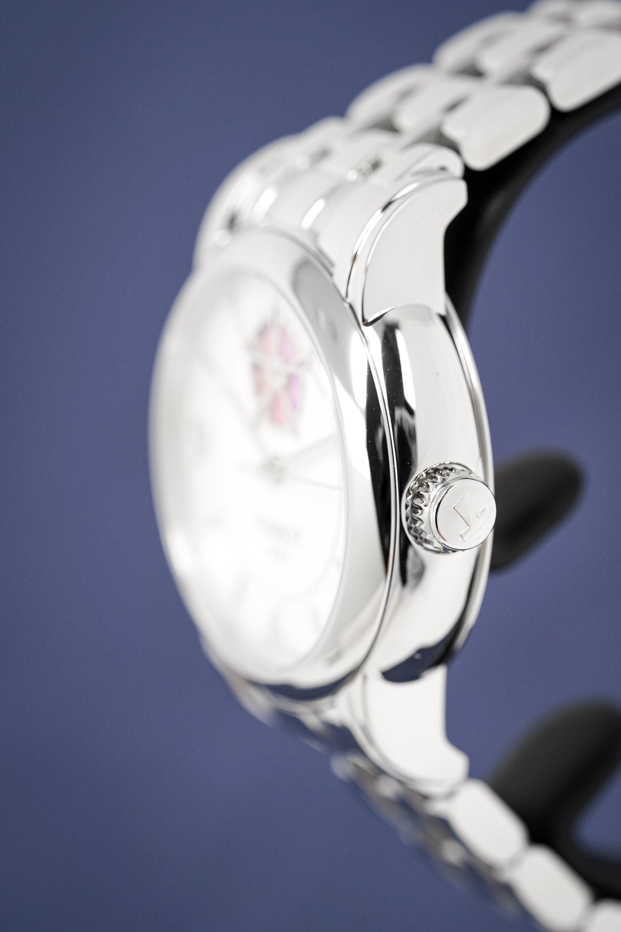 Tissot Ladies Automatic Watch Lady Heart Flower Powermatic 80 T0502071111705