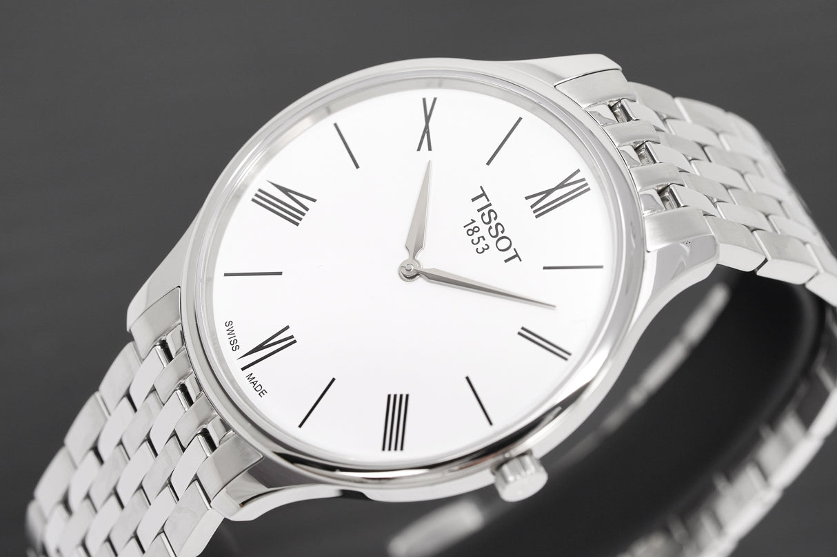 Tissot Men's Watch Tradition 5.5 White T0634091101800