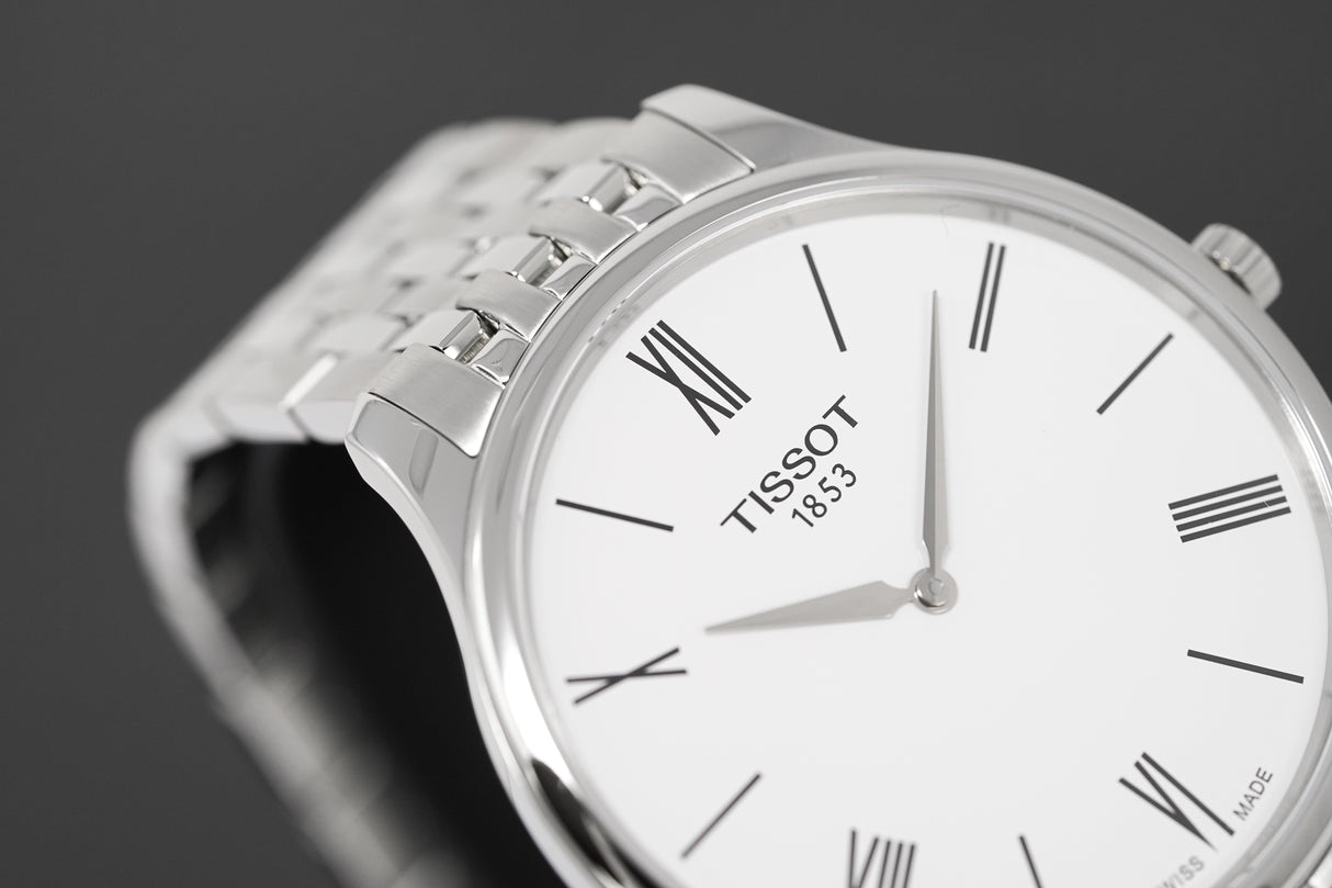 Tissot Men's Watch Tradition 5.5 White T0634091101800