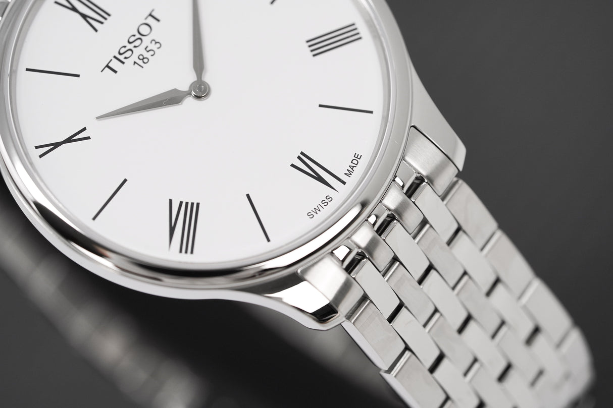 Tissot Men's Watch Tradition 5.5 White T0634091101800