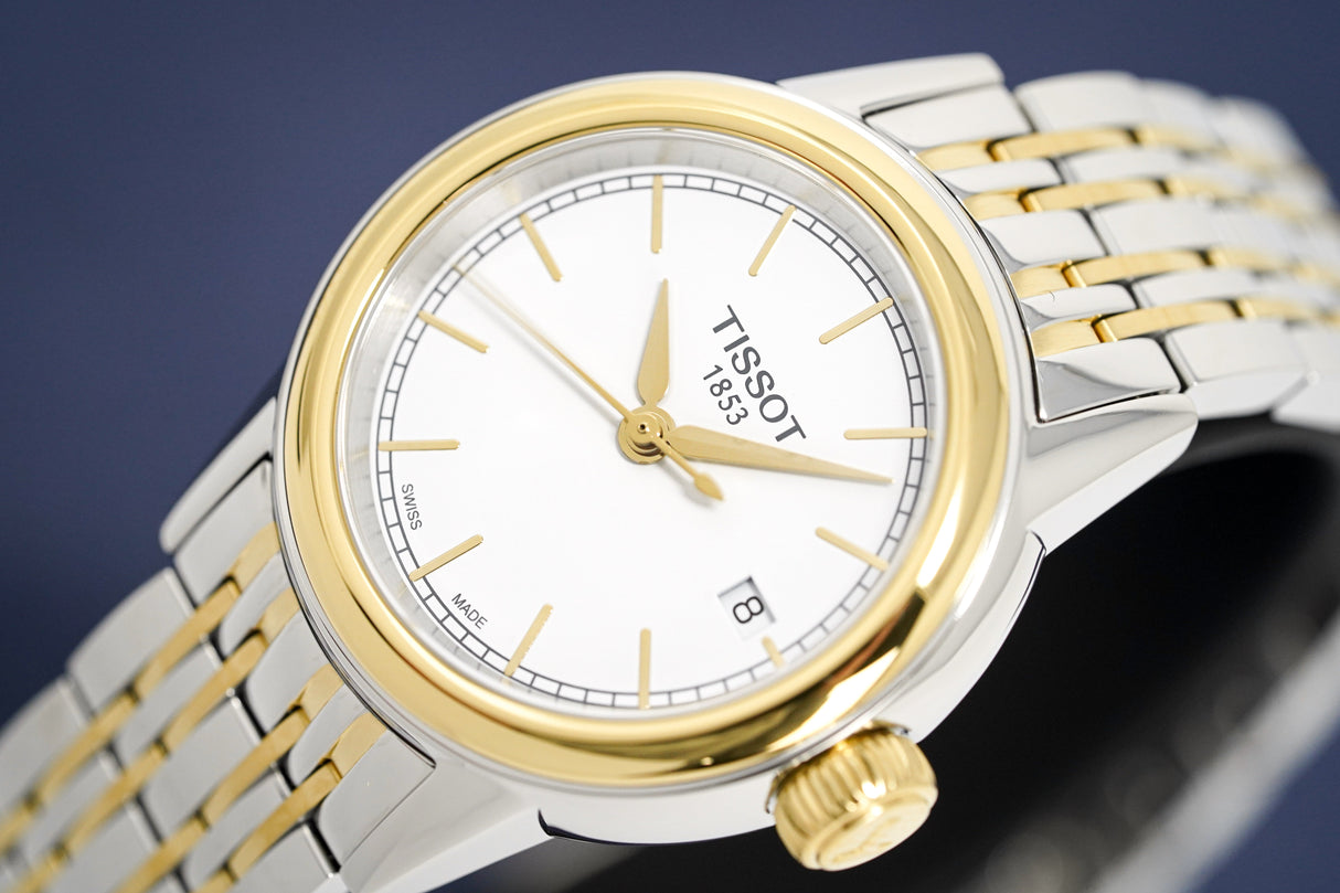 Tissot Ladies Quartz Watch Carson Two Tone T0852102201100