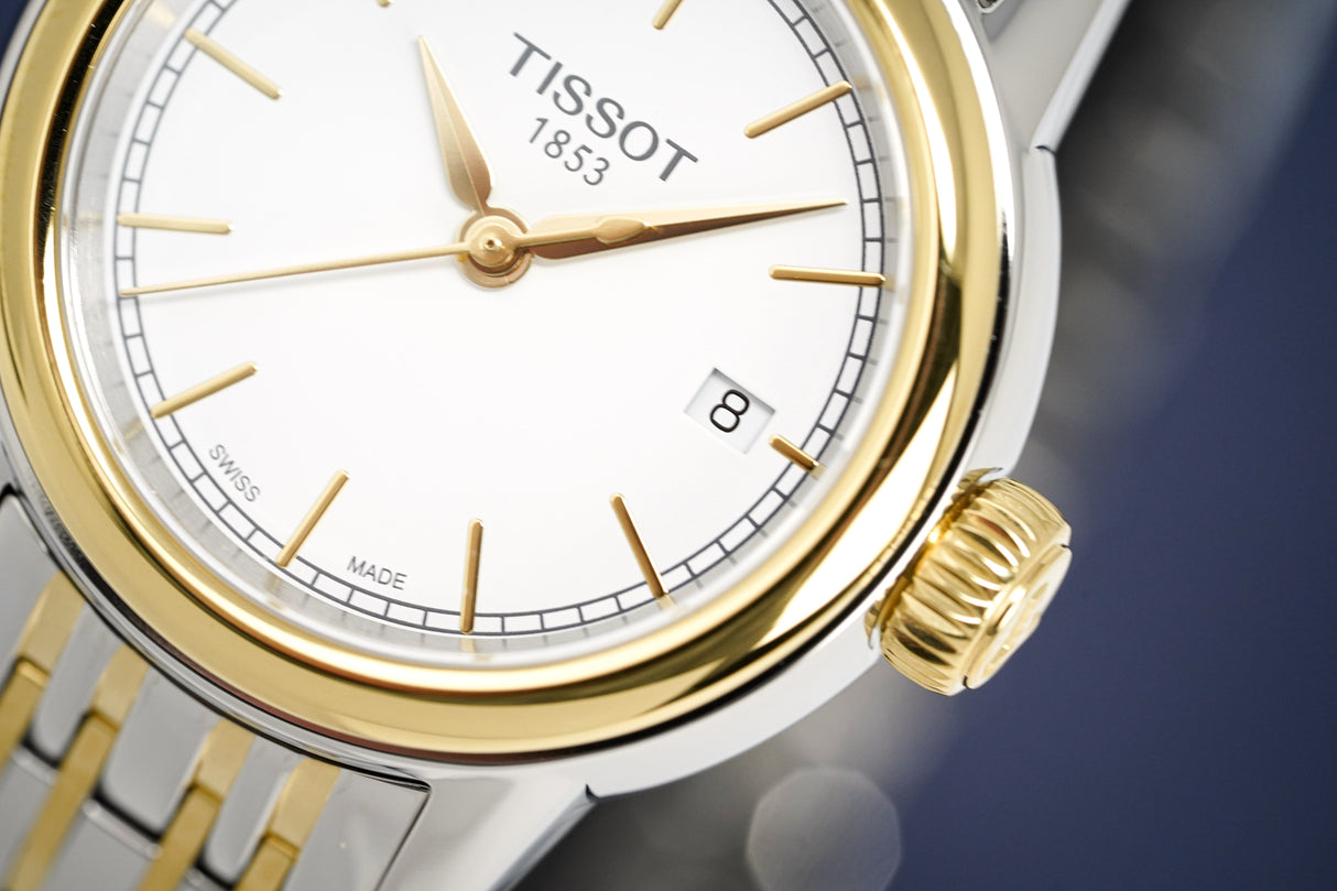 Tissot Ladies Quartz Watch Carson Two Tone T0852102201100