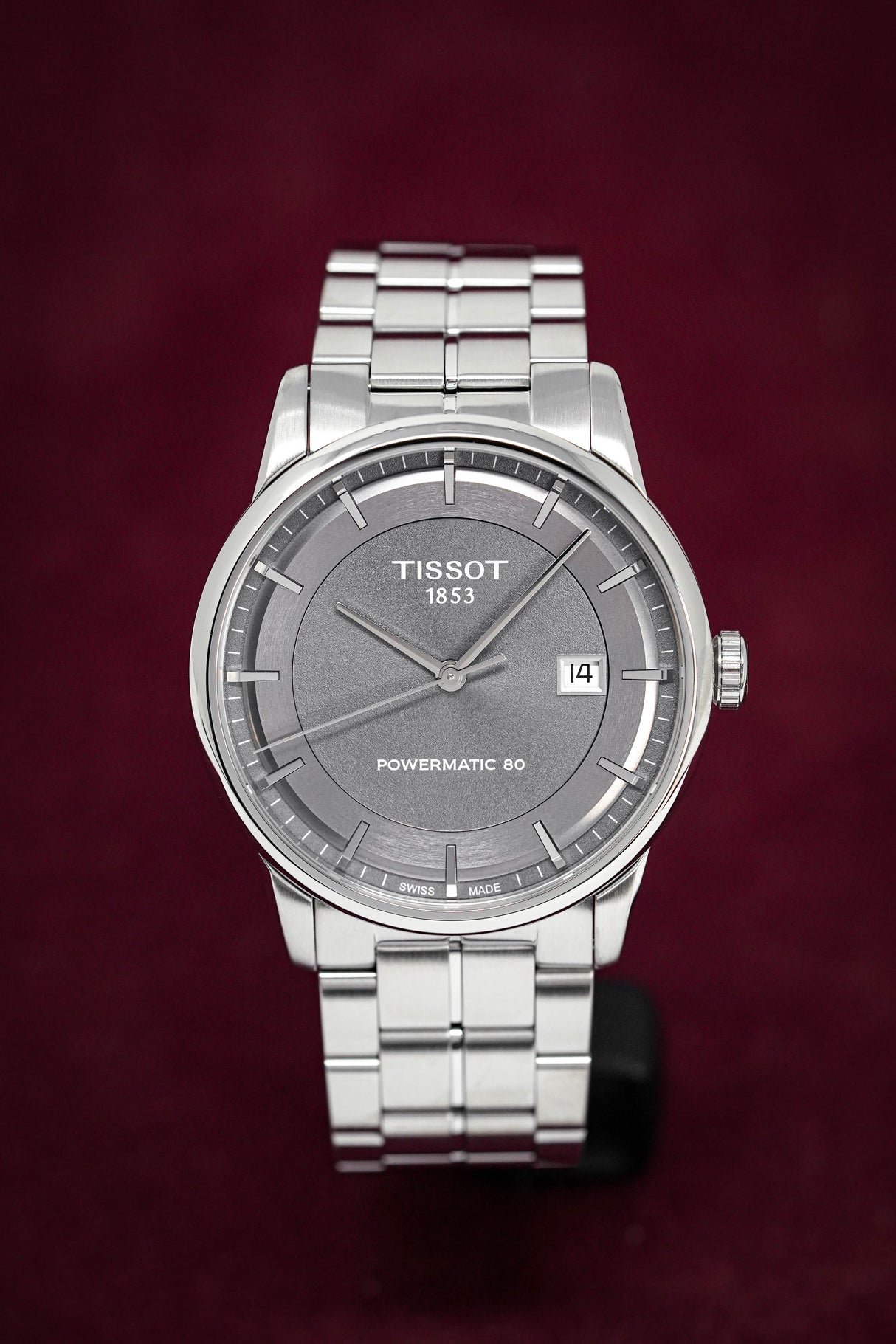 Tissot Men's Automatic Powermatic 80 Anthracite T0864071106100