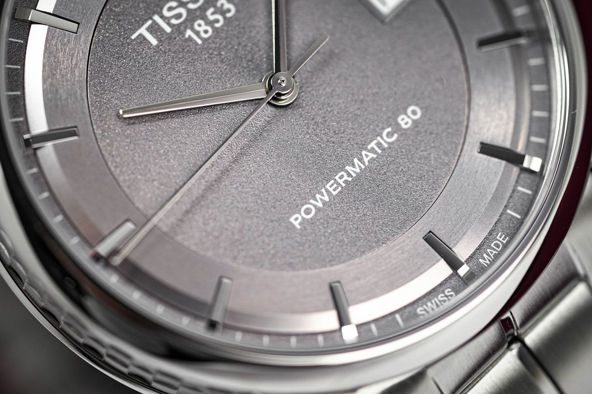 Tissot Men's Automatic Powermatic 80 Anthracite T0864071106100