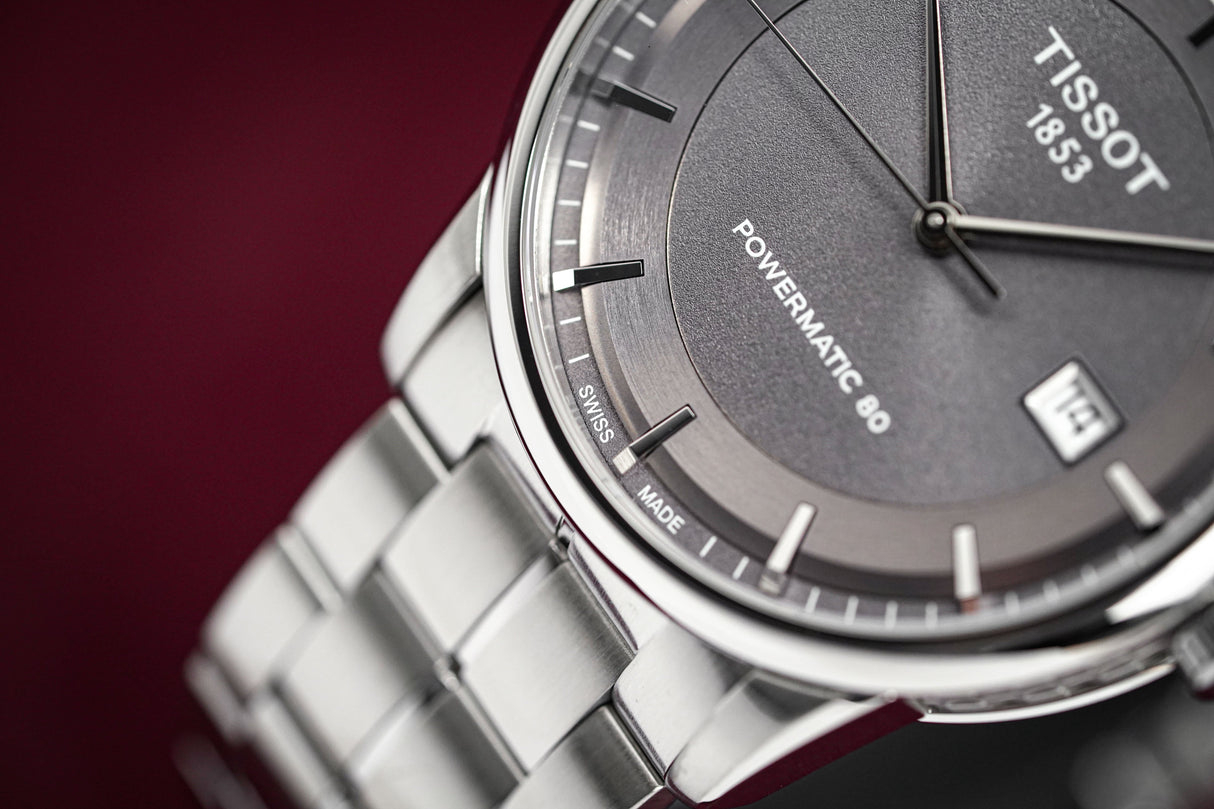 Tissot Men's Automatic Powermatic 80 Anthracite T0864071106100