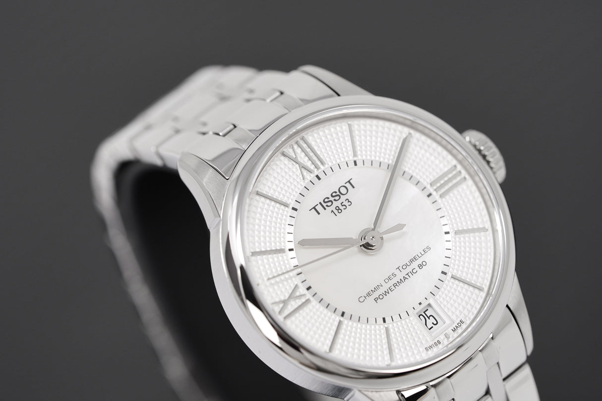 Tissot Ladies Automatic Watch Chemin Des Tourelles Powermatic 80 T0992071111800