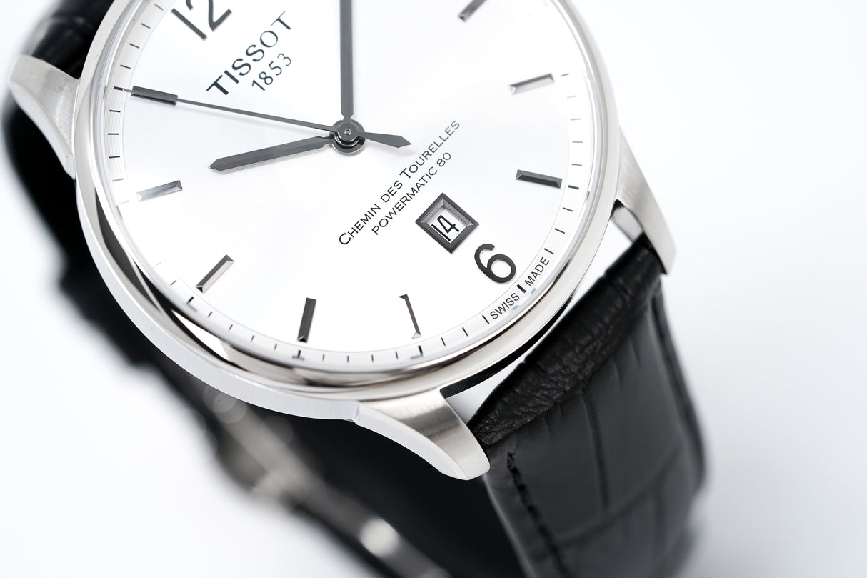 Tissot Men's Automatic Watch Chemin Des Tourelles Black T0994071603700