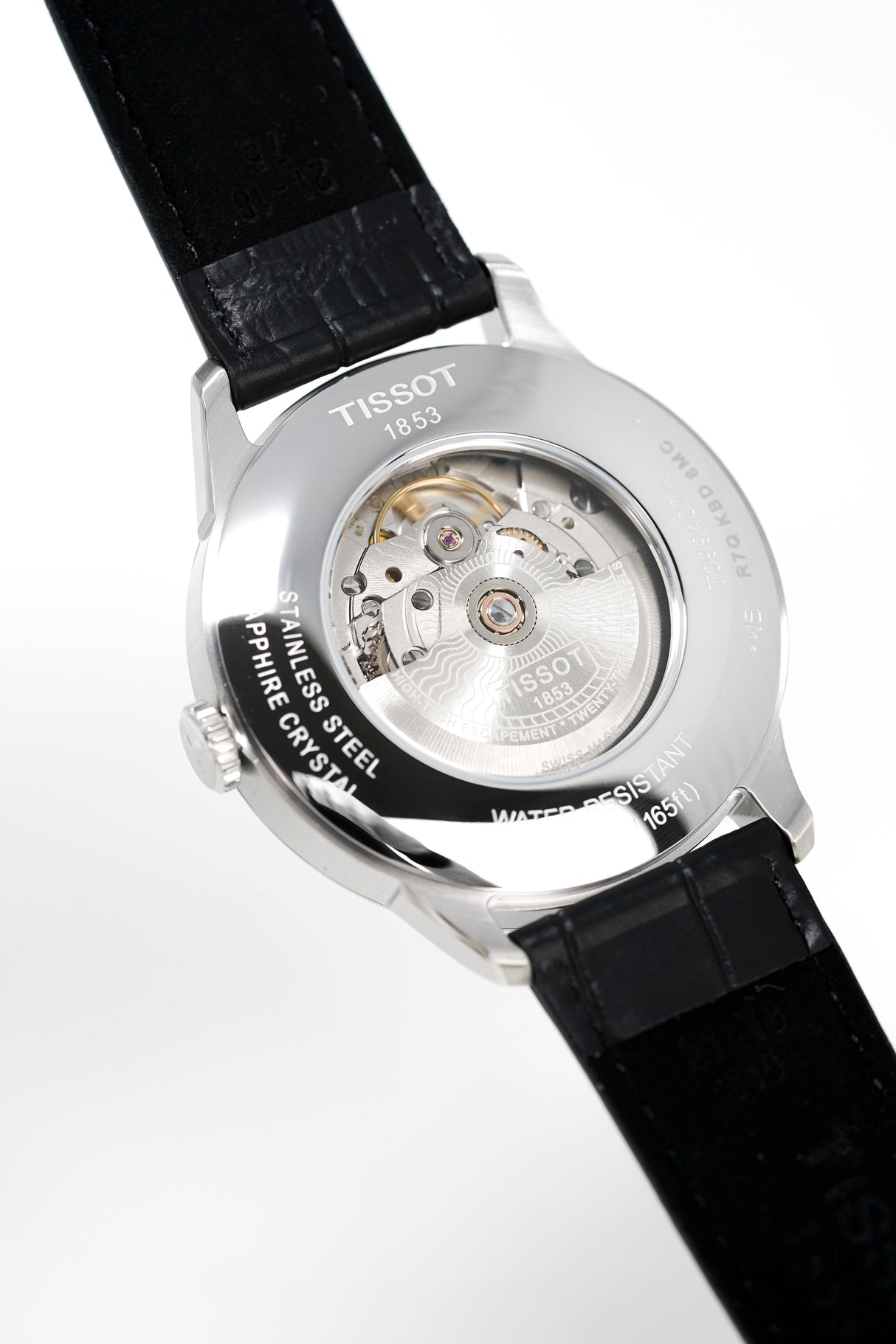 Tissot Men's Automatic Watch Chemin Des Tourelles Black T0994071603700