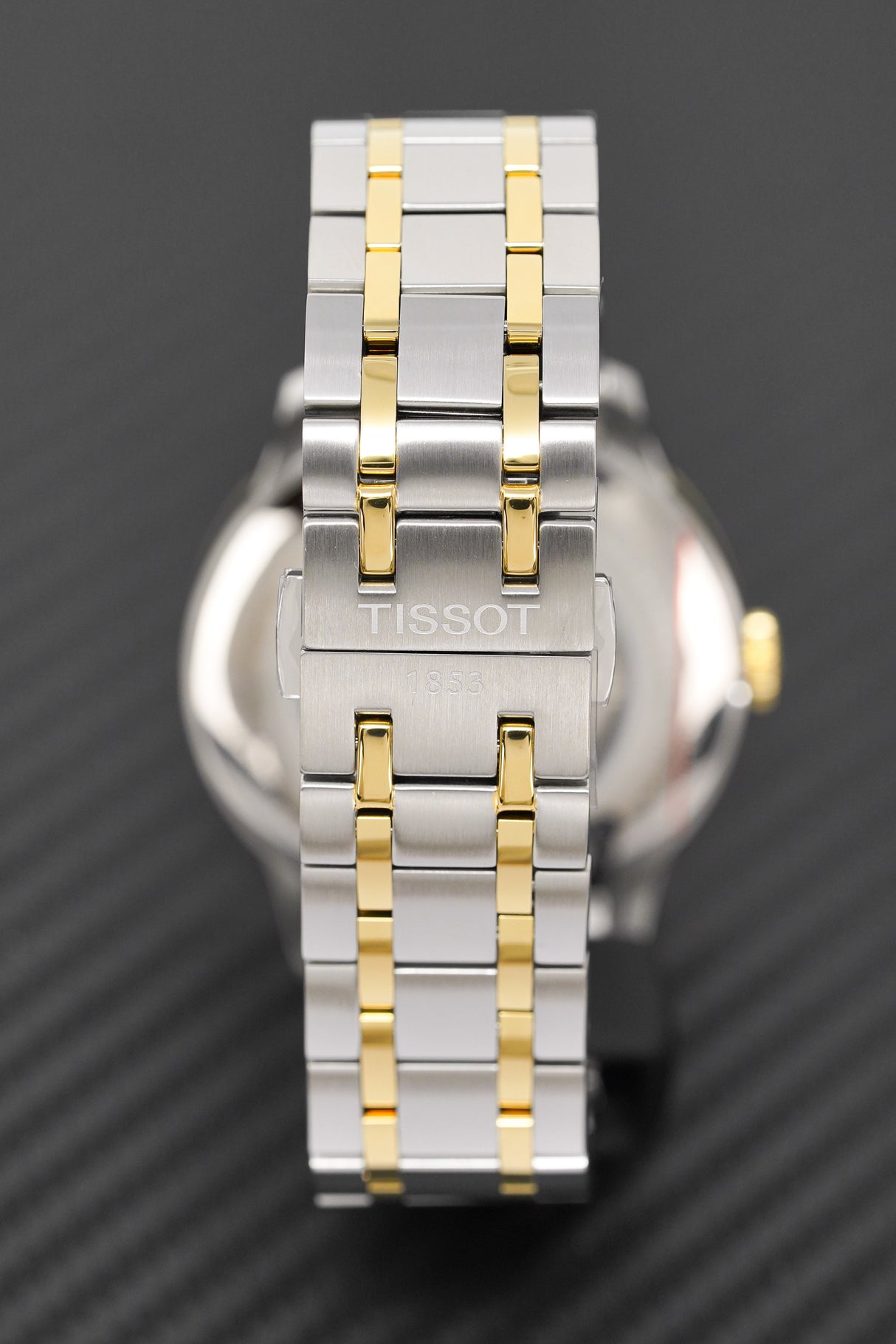 Tissot Men's Automatic Watch Chemin Des Tourelles Powermatic 80 COSC Two-Tone T0994082203800